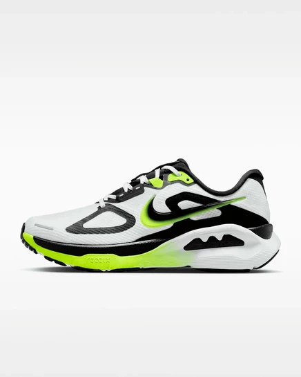 Мужские беговые кроссовки Nike Structure Plus, белый/желтый/черный