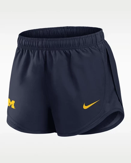 Женские шорты Nike Michigan Tempo Dri-FIT, темно-синие