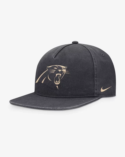 Мужская регулируемая кепка Nike Panthers Pro, антрацитовая