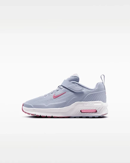 Детские кроссовки Nike Air Max Bia, серо-бело-розовые