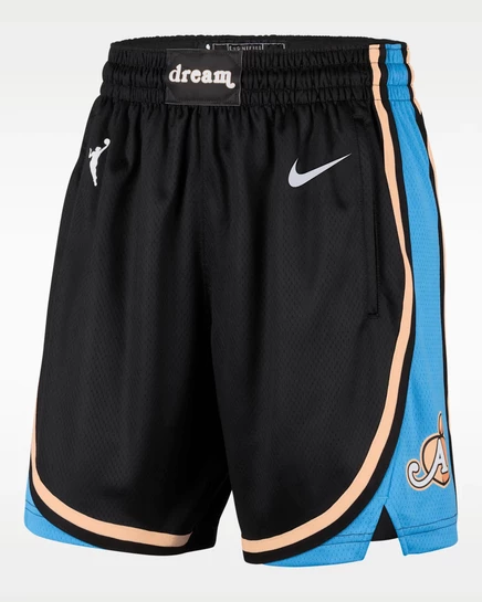 Женские шорты Nike Atlanta Dream Victory, черные