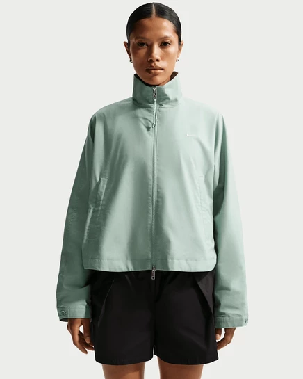 Женская твиловая куртка Nike Sportswear оверсайз, дымчато-серая