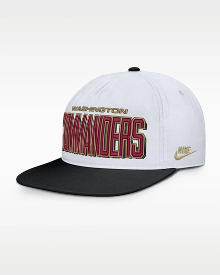 Мужская кепка Nike Commanders Pro с регулировкой, белая