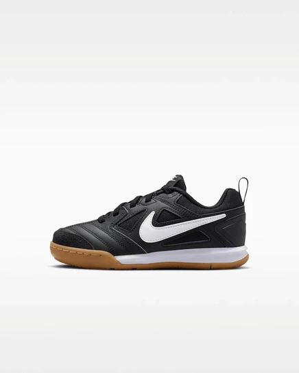 Детские кроссовки Nike Gato, черно-белые/коричневая подошва