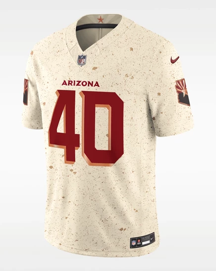 Мужской джерси Nike Pat Tillman Arizona Cardinals Rivalries, натуральный