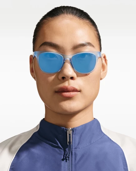 Женские солнечные очки Nike Fusion Flow, голубые