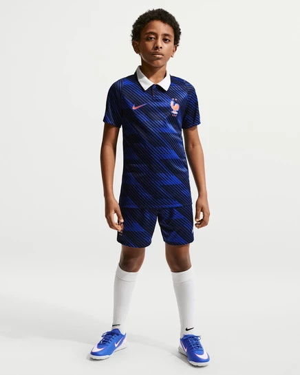 Детские шорты Nike FFF 2026 Dri-FIT, ярко-синий/медный
