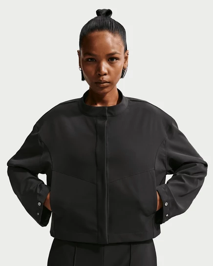 Женская укороченная куртка Nike 24.7, черная