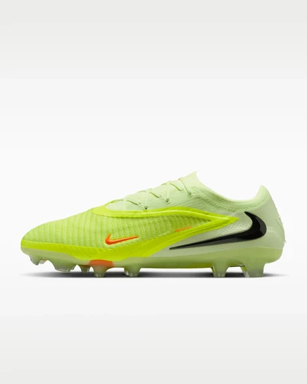 Унисекс бутсы Nike Phantom 6, алые/лайм/черные