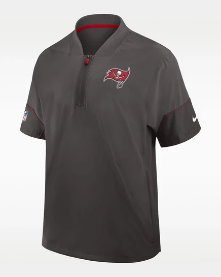 Мужская куртка Nike Buccaneers, 1/2 молнии, серая