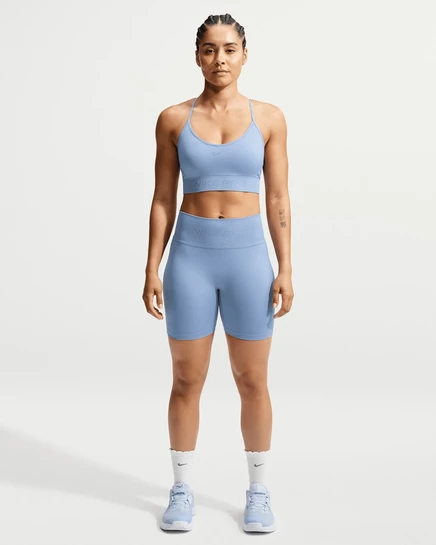 Женские велосипедки Nike Pro Seamless Dri-FIT, синие