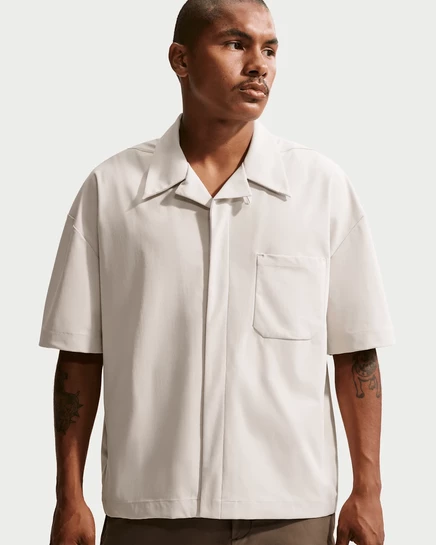 Мужская рубашка Nike PerfectStretch Dri-FIT, коричневая