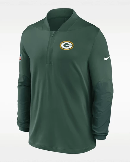 Мужская толстовка Nike Feel The Pressure Green Bay Packers, зеленая