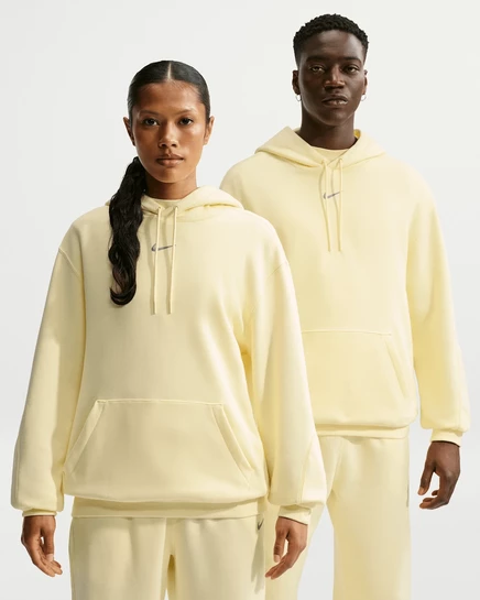 Мужское худи NOCTA Fleece CS Hoodie 2, бело-черная