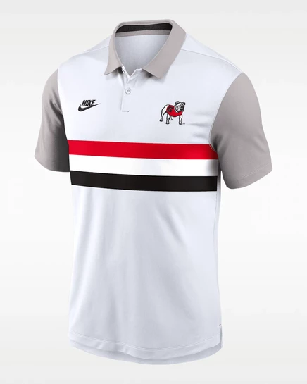 Мужское поло Nike Georgia Vapor Legacy Dri-FIT, белое