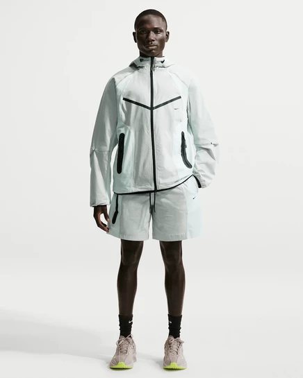 Мужские шорты Nike Tech, светло-серые/зеленые/черные
