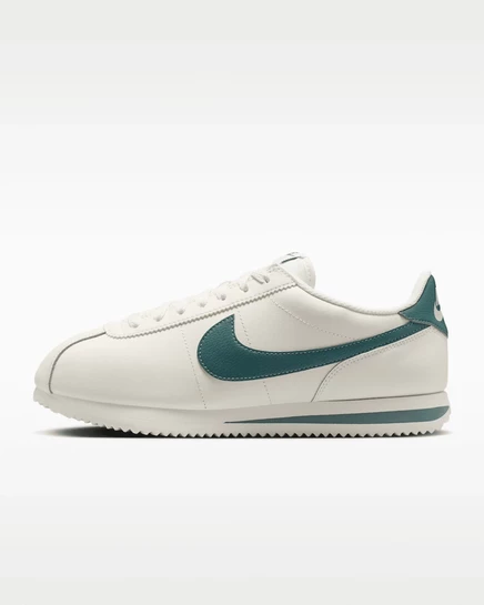 Женские кожаные кроссовки Nike Cortez Leather, слоновая кость