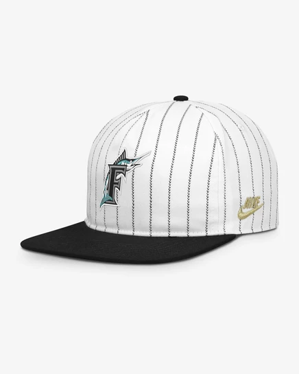 Мужская бейсболка Nike Florida Marlins Pro MLB, белая