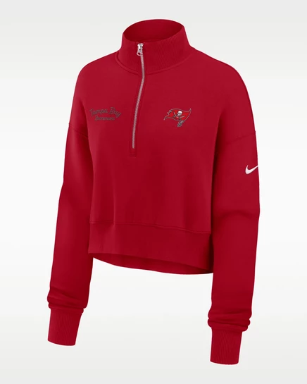 Женский укороченный свитшот Nike Tampa Bay Phoenix, красный