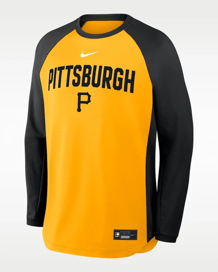 Мужской свитшот Nike Pittsburgh Pirates, золотой