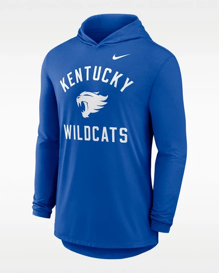 Мужское худи Nike Dri-FIT Kentucky Campus, королевская