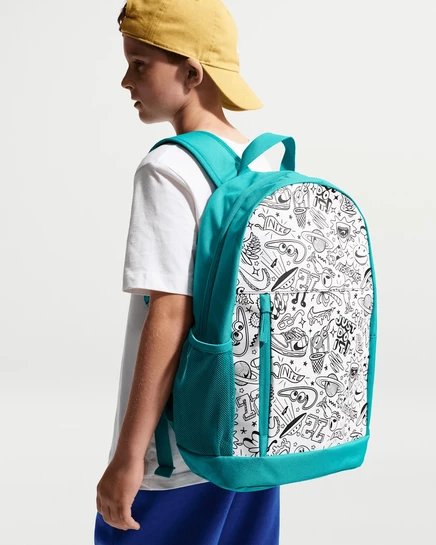 Детский рюкзак Nike Elemental, 20 л, энерджи/белый