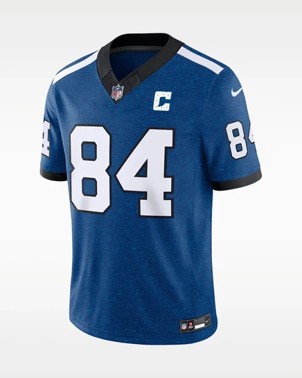 Мужская джерси Nike Tyler Warren Colts, синяя