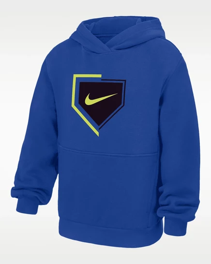 Толстовка для мальчиков Nike Club Baseball, синяя