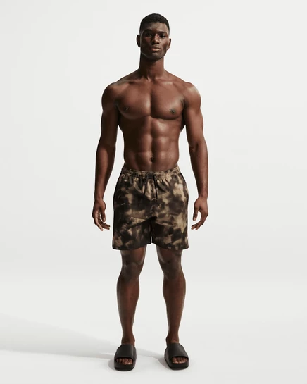 Мужские шорты для плавания Nike Swim Contend 7″, бежевые