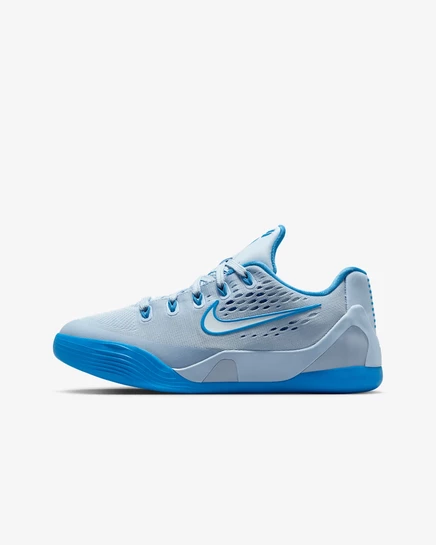 Детские баскетбольные кроссовки Nike Kobe IX, голубо-белые