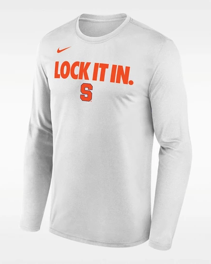 Мужская футболка Nike Syracuse 2026 Dri-FIT, белая