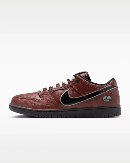 Унисекс кеды Nike SB Dunk Low Pro, темно-коричневые