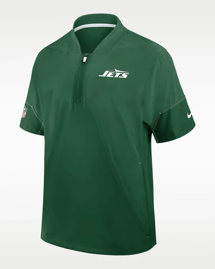 Мужская куртка-анорак Nike New York Jets, зеленая