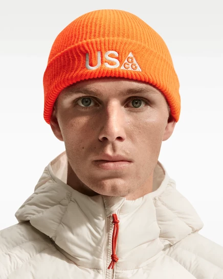Унисекс шапка ACG USA Terra, сигнально‑оранжевая