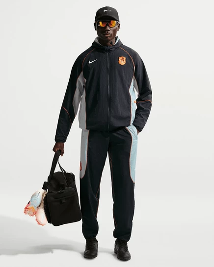 Мужские брюки Nike Chelsea FC Strike+ SE водоотталкивающие, голубые/серые/оранжевые