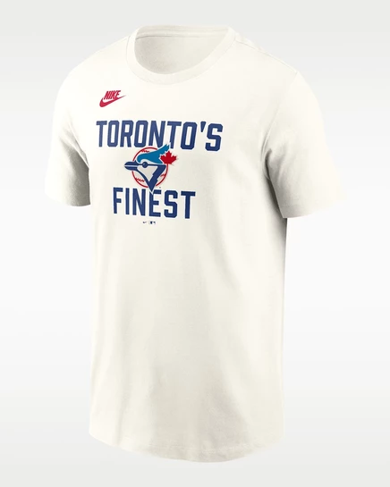 Мужская футболка Nike Toronto Blue Jays 70-х, кремовая