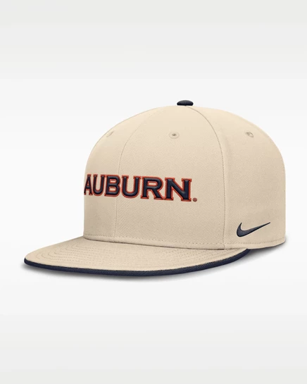 Мужская бейсболка Nike Auburn Primetime True, натуральная