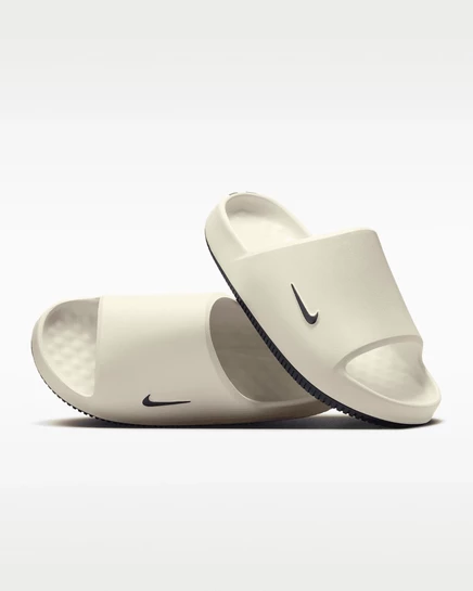 Мужские шлепанцы Nike Calm Oklahoma, молочные/малиновые