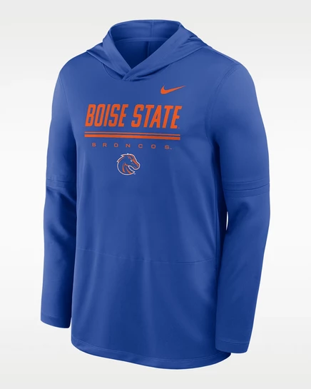 Мужское худи Nike Boise State, синее