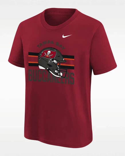 Футболка для мальчиков Nike Tampa Bay Buccaneers, красная