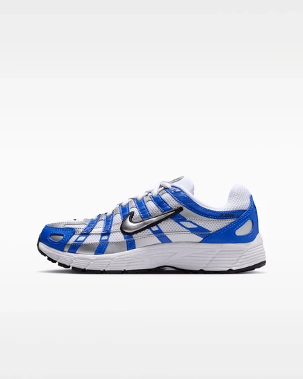 Кроссовки для малышей Nike P-6000, синие/серебристые/белые