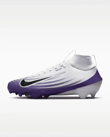 Бутсы Nike Vapor Pro 1 SE, бело-пурпурно-серебристо-черные