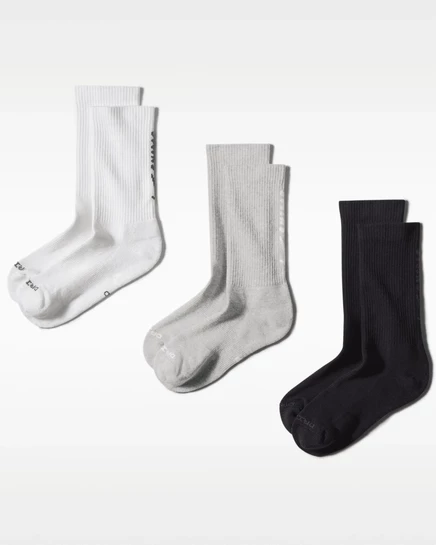 Женские носки NikeSKIMS, 3 пары, многоцветные/снежные/серые