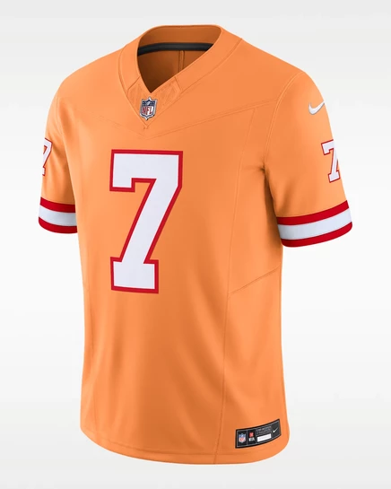 Мужское джерси Nike Bucky Irving Tampa Bay Dri-FIT, оранжевая
