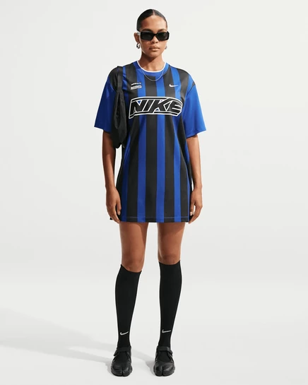 Женское платье Nike Sportswear Oversized, синее