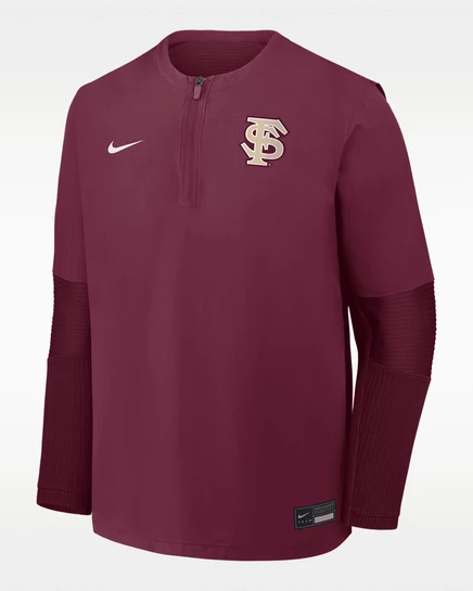 Мужская ветровка Nike Florida State Dugout Dri-FIT, гранатовая