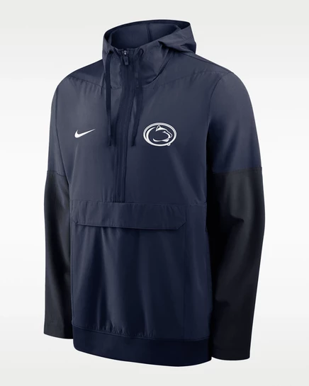 Мужская куртка-анорак Nike Penn State, темно-синяя