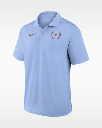 Мужское поло Nike Texas Victory Plus Dri-FIT, голубое