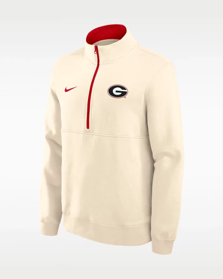 Мужской свитшот Nike Georgia Primetime, красно-бежевый