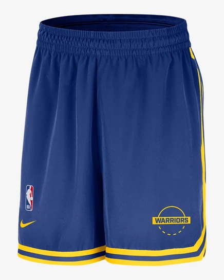 Мужские шорты Nike Golden State Warriors DNA Dri-FIT 6″, сине-желтые
